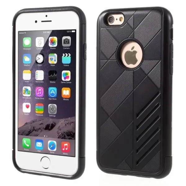 Armor Protect negro Funda iPhone 6 Plus/6S Plus