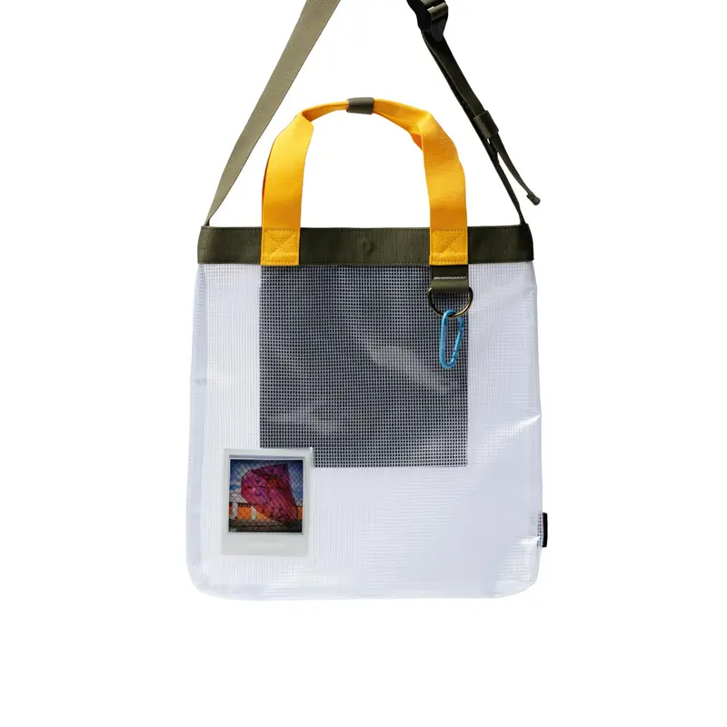 Bolsa de mano Polaroid Ripstop transparente