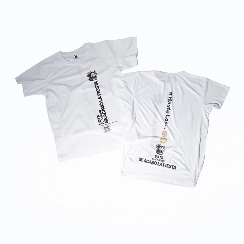 Camisetas de SE ACABÓ LA FIESTA