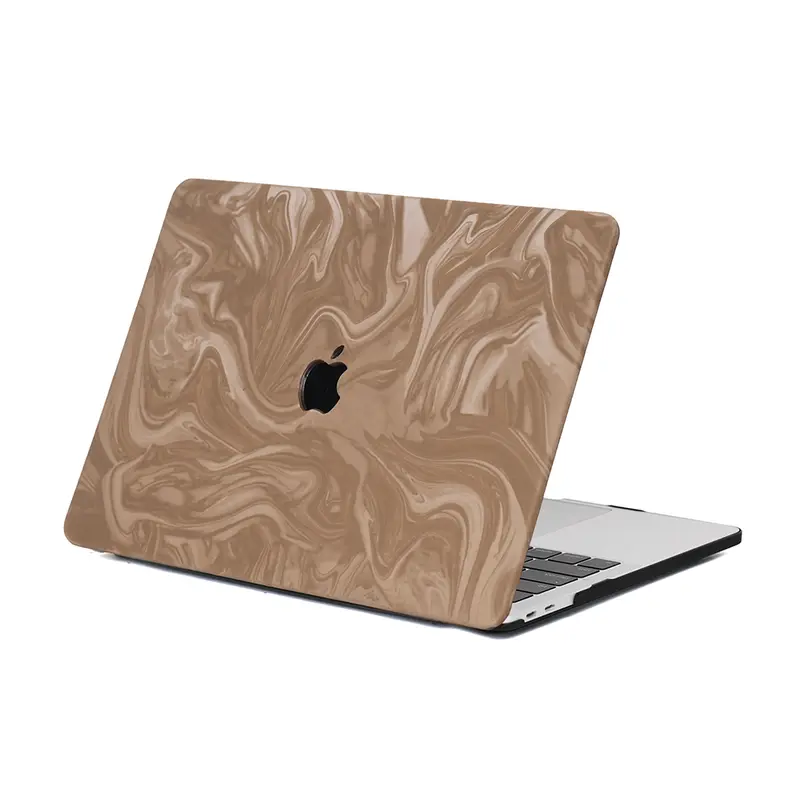 Carcasa para MacBook con Efecto Nacarado Marrón "Tierra Serena"