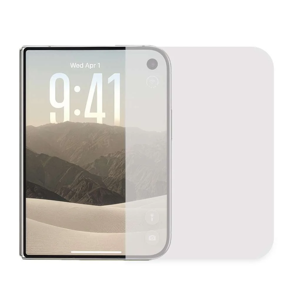 Cristal Templado Transparente para iPhone Duo