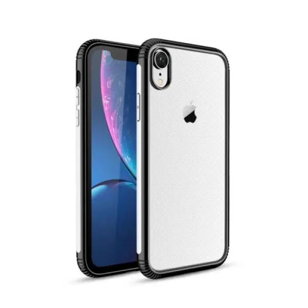 Edge Protect Color blanco Funda iPhone XR