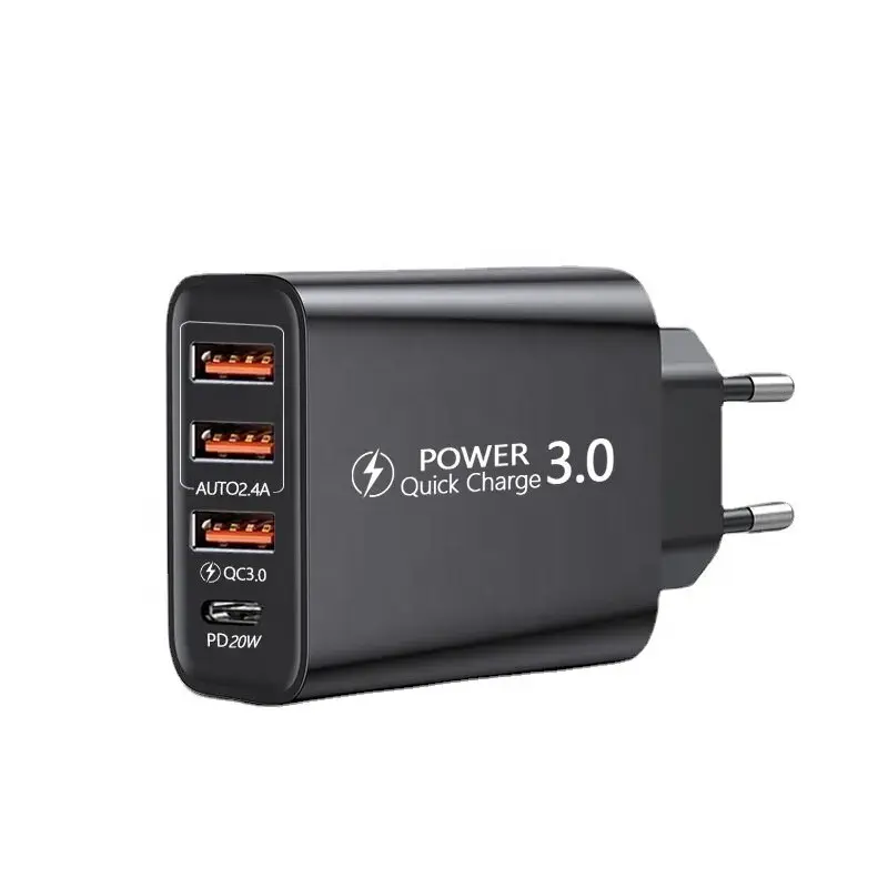 Fast Charging Euro Plug 3USB