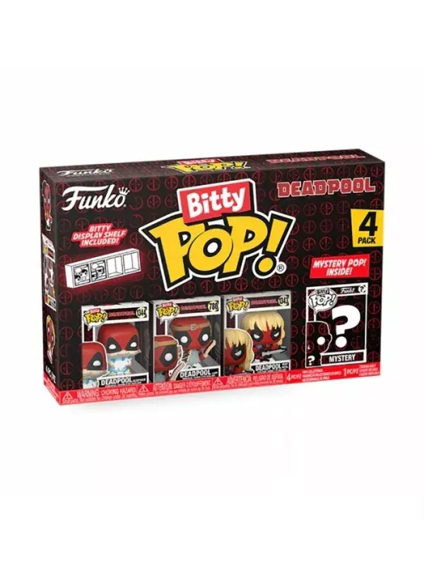 Funko Bitty POP Deadpool - Lote 4 figuras #1