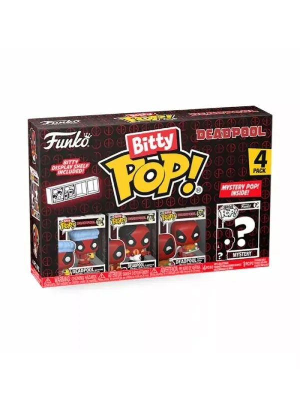 Funko Bitty POP Deadpool - Lote 4 figuras #2