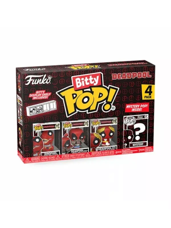 Funko Bitty POP Deadpool - Lote 4 figuras #3