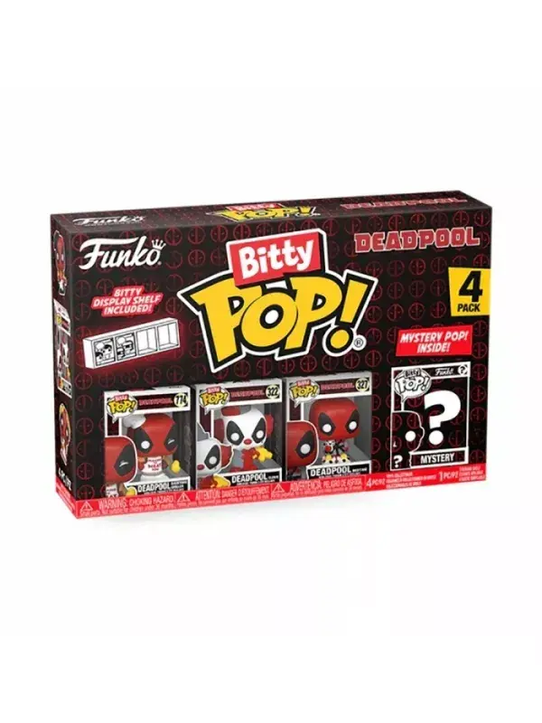 Funko Bitty POP Deadpool - Lote 4 figuras #4