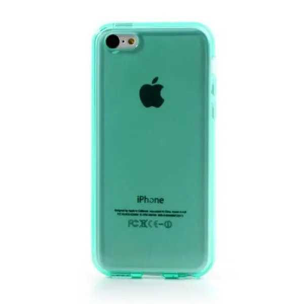 Gel verde Funda iPhone 5C