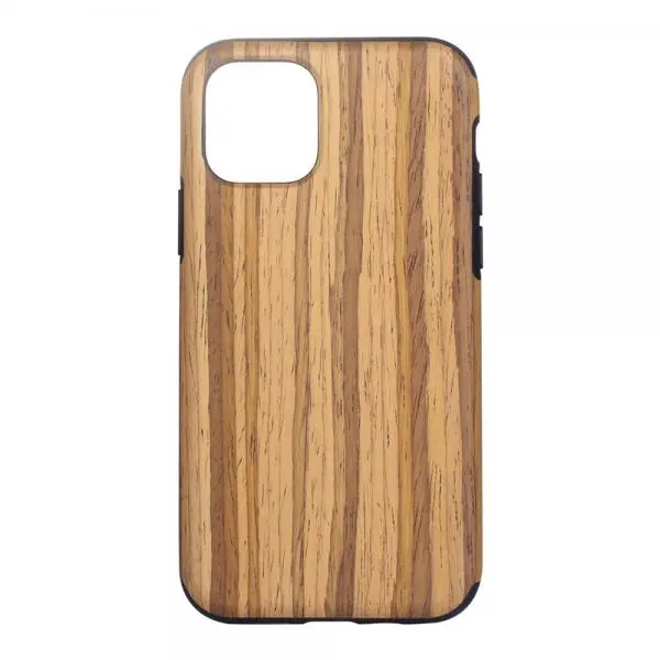 Madera and black Funda iPhone 11