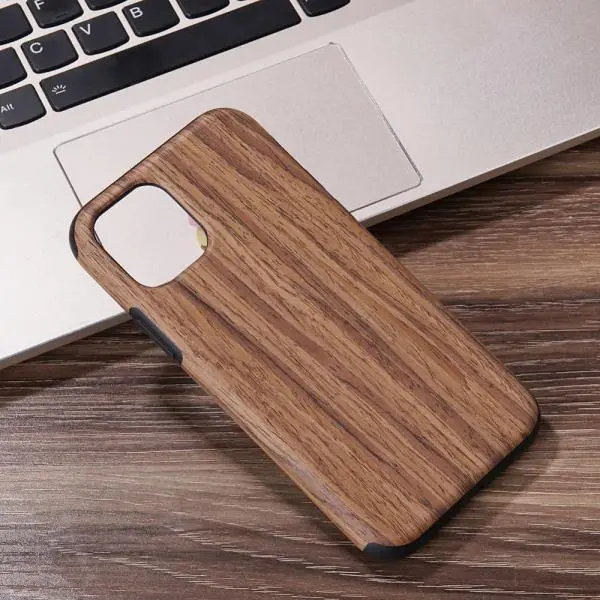 Madera and black Funda iPhone 12 Mini