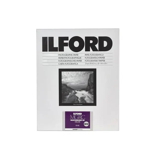 Papel perlado Ilford Multigrade 24x30.5cm, 10 hojas