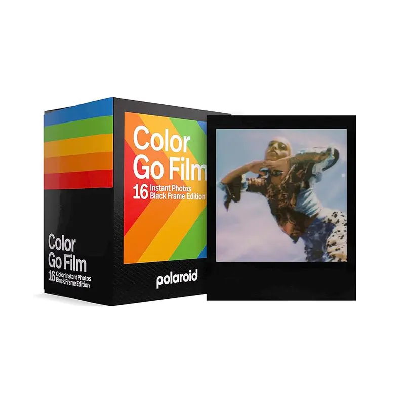 Película Polaroid Color Go marco negro
